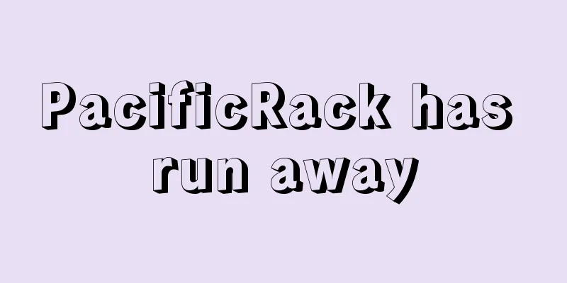 PacificRack has run away