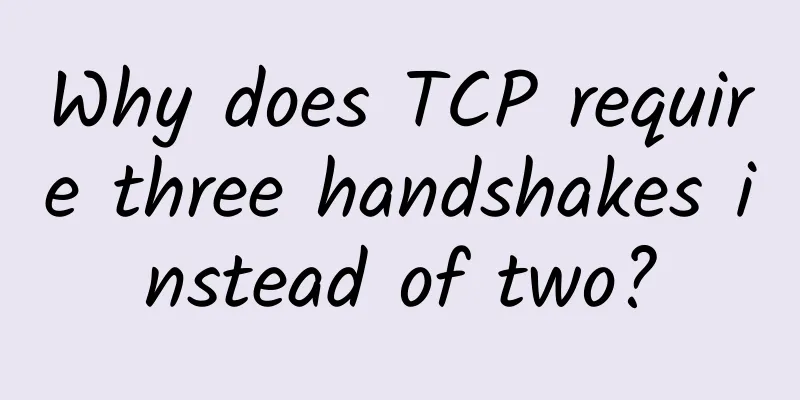 Why does TCP require three handshakes instead of two?