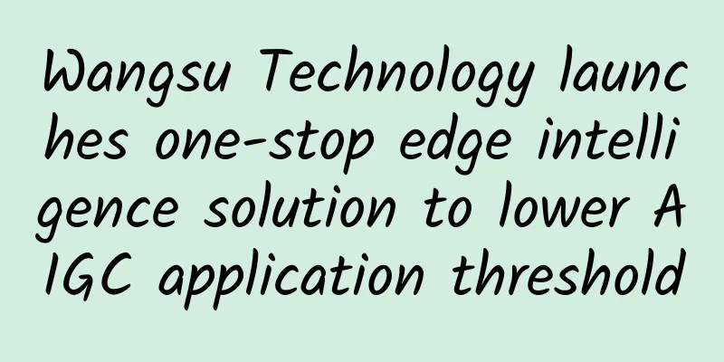 Wangsu Technology launches one-stop edge intelligence solution to lower AIGC application threshold