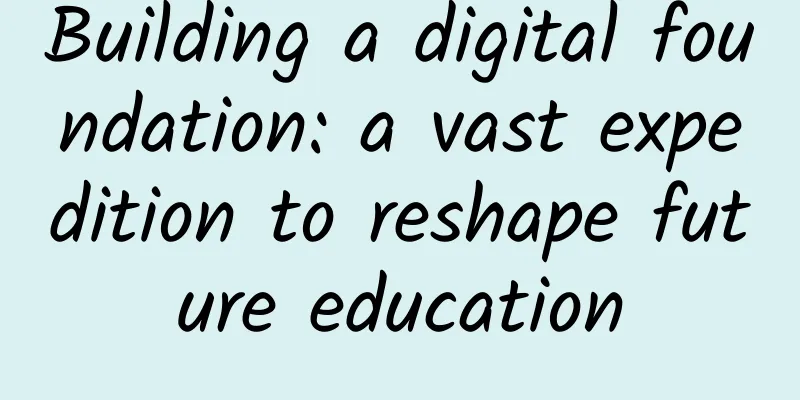 Building a digital foundation: a vast expedition to reshape future education