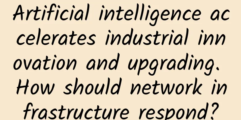 Artificial intelligence accelerates industrial innovation and upgrading. How should network infrastructure respond?