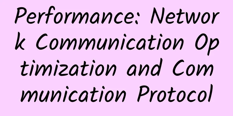 Performance: Network Communication Optimization and Communication Protocol