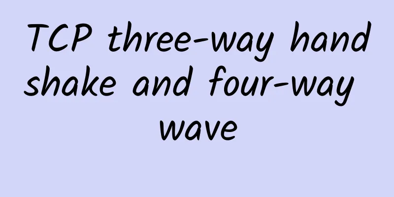 TCP three-way handshake and four-way wave