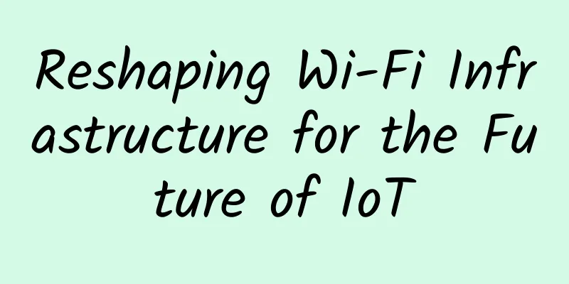 Reshaping Wi-Fi Infrastructure for the Future of IoT