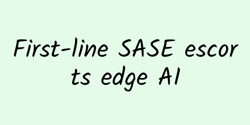 First-line SASE escorts edge AI