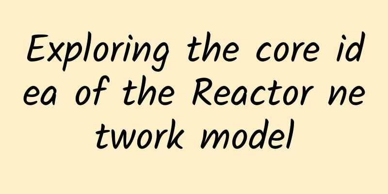 Exploring the core idea of ​​the Reactor network model