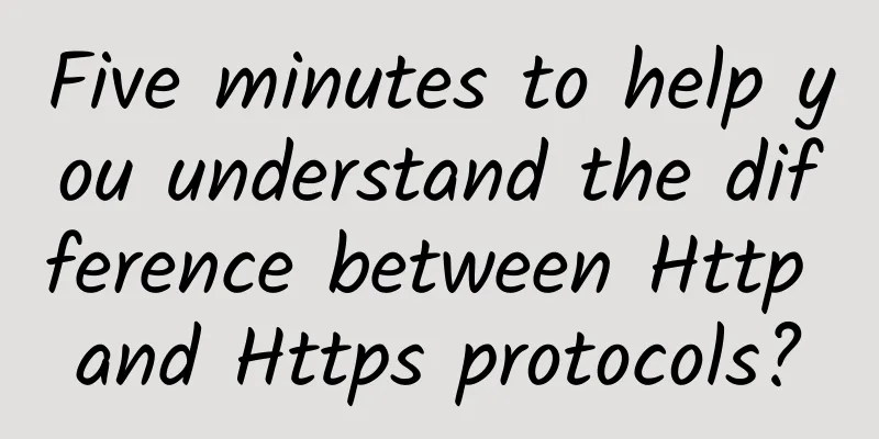 Five minutes to help you understand the difference between Http and Https protocols?