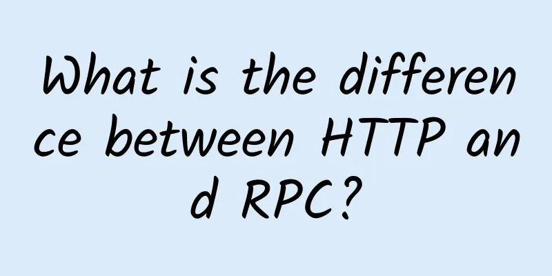 What is the difference between HTTP and RPC?