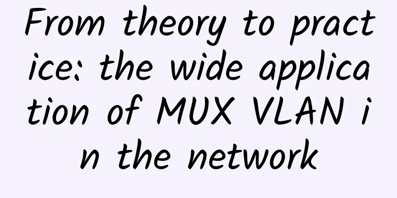 From theory to practice: the wide application of MUX VLAN in the network