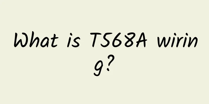 What is T568A wiring?