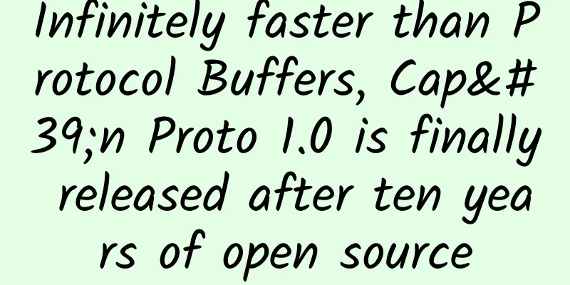 Infinitely faster than Protocol Buffers, Cap'n Proto 1.0 is finally released after ten years of open source