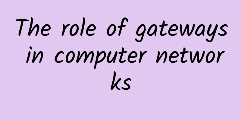 The role of gateways in computer networks