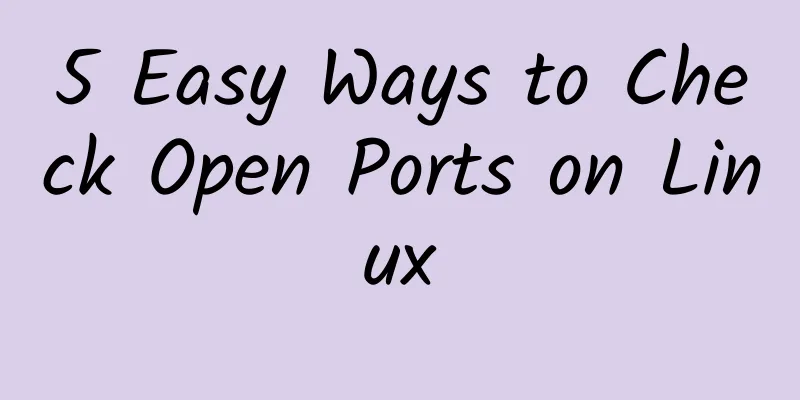 5 Easy Ways to Check Open Ports on Linux