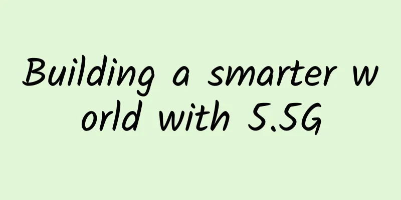 Building a smarter world with 5.5G