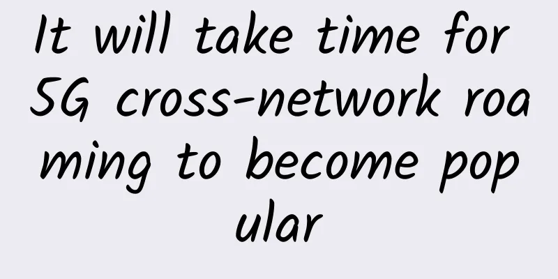 It will take time for 5G cross-network roaming to become popular