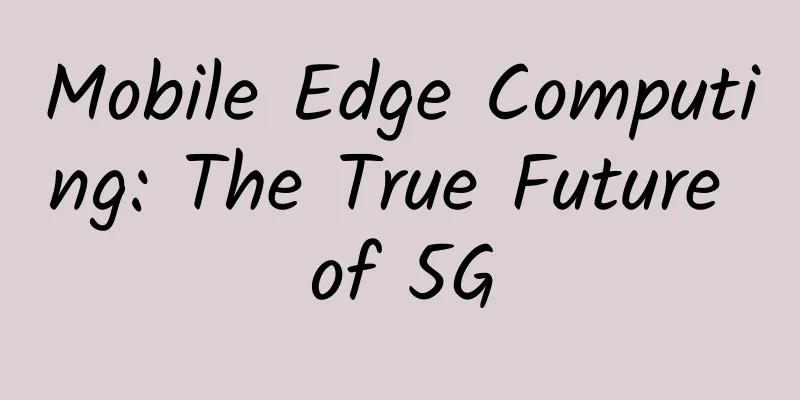 Mobile Edge Computing: The True Future of 5G