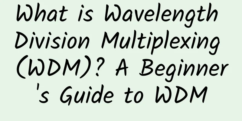 What is Wavelength Division Multiplexing (WDM)? A Beginner's Guide to WDM