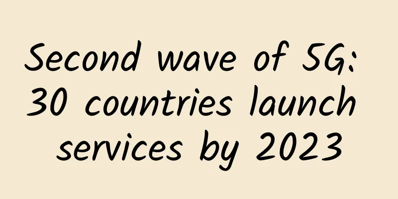 Second wave of 5G: 30 countries launch services by 2023