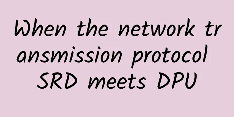 When the network transmission protocol SRD meets DPU