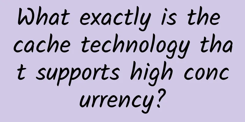 What exactly is the cache technology that supports high concurrency?