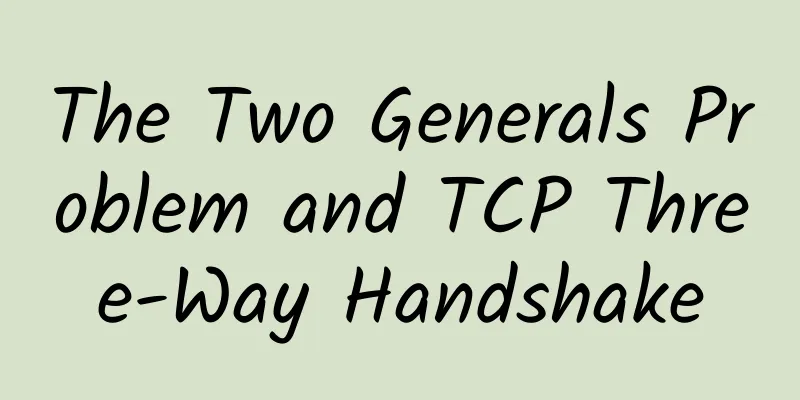 The Two Generals Problem and TCP Three-Way Handshake