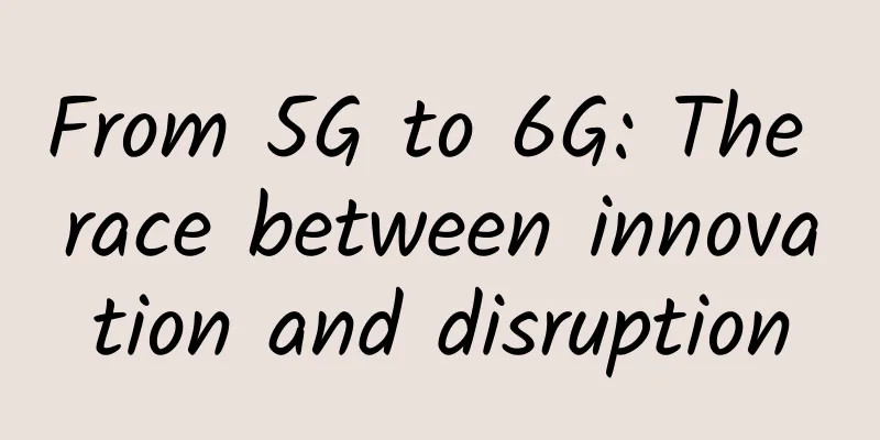 From 5G to 6G: The race between innovation and disruption