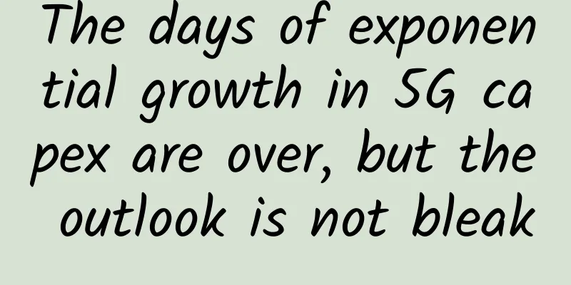 The days of exponential growth in 5G capex are over, but the outlook is not bleak