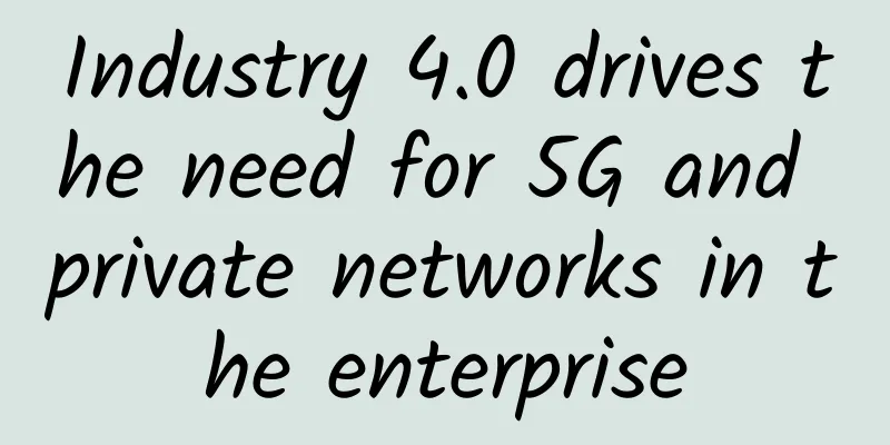 Industry 4.0 drives the need for 5G and private networks in the enterprise