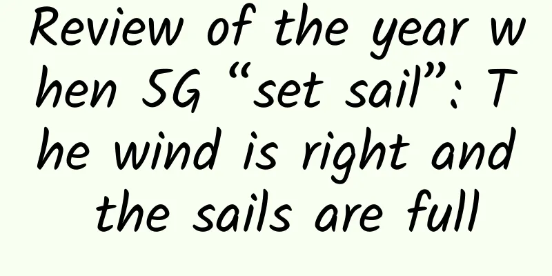 Review of the year when 5G “set sail”: The wind is right and the sails are full