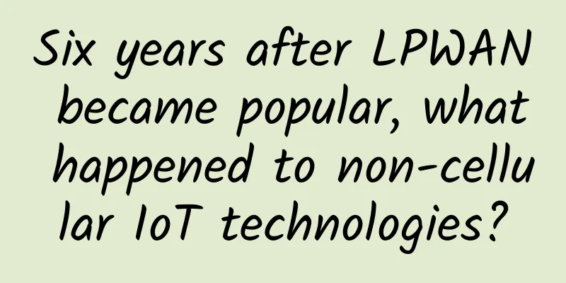 Six years after LPWAN became popular, what happened to non-cellular IoT technologies?