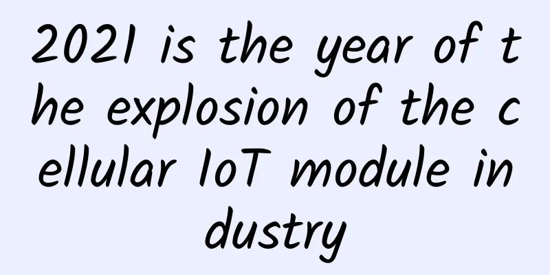 2021 is the year of the explosion of the cellular IoT module industry
