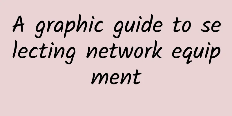 A graphic guide to selecting network equipment