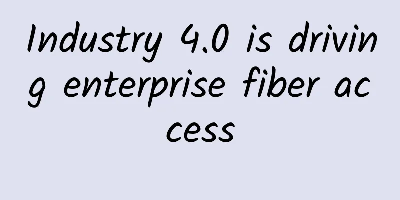 Industry 4.0 is driving enterprise fiber access