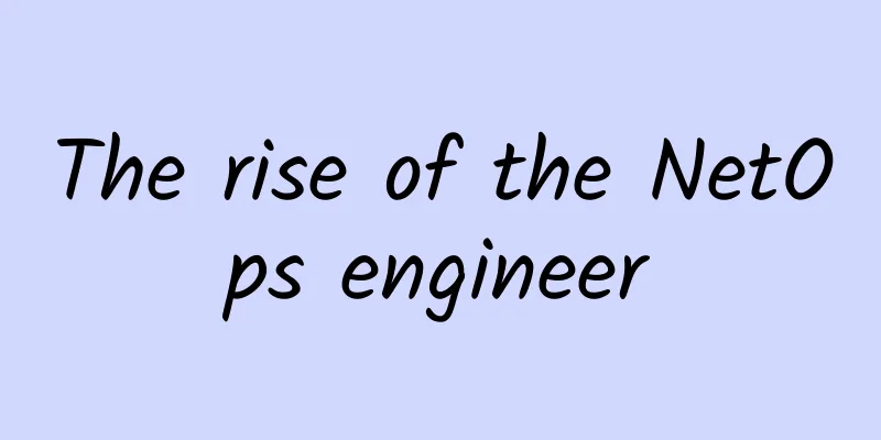The rise of the NetOps engineer