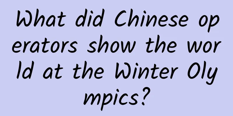 What did Chinese operators show the world at the Winter Olympics?