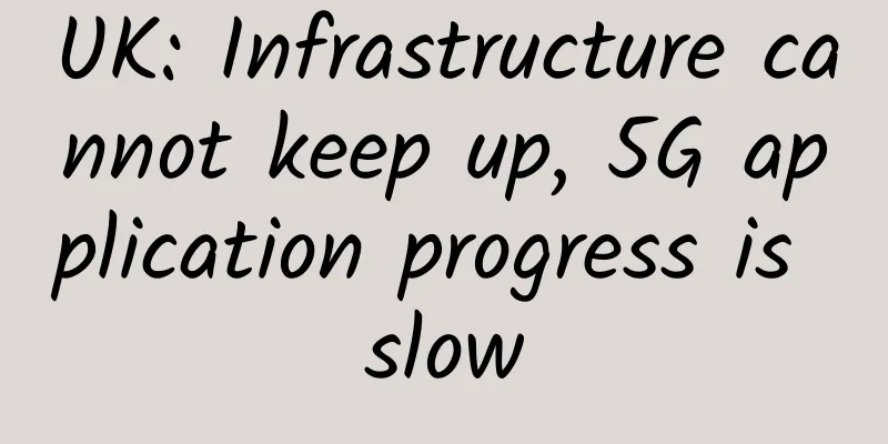UK: Infrastructure cannot keep up, 5G application progress is slow