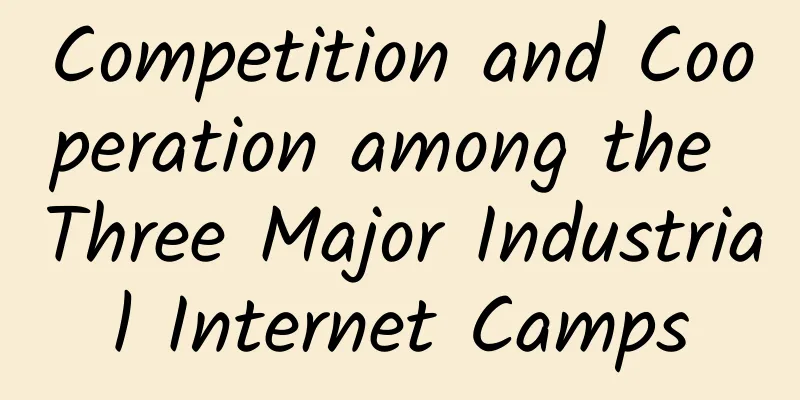 Competition and Cooperation among the Three Major Industrial Internet Camps