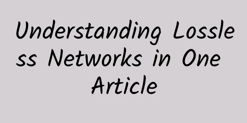Understanding Lossless Networks in One Article