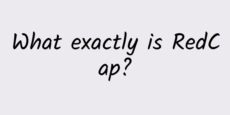 What exactly is RedCap?