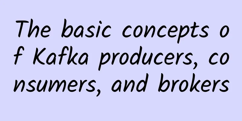 The basic concepts of Kafka producers, consumers, and brokers