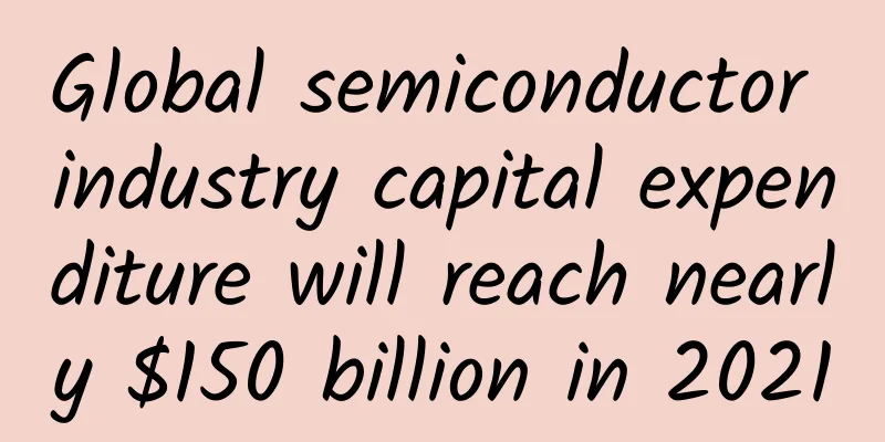 Global semiconductor industry capital expenditure will reach nearly $150 billion in 2021
