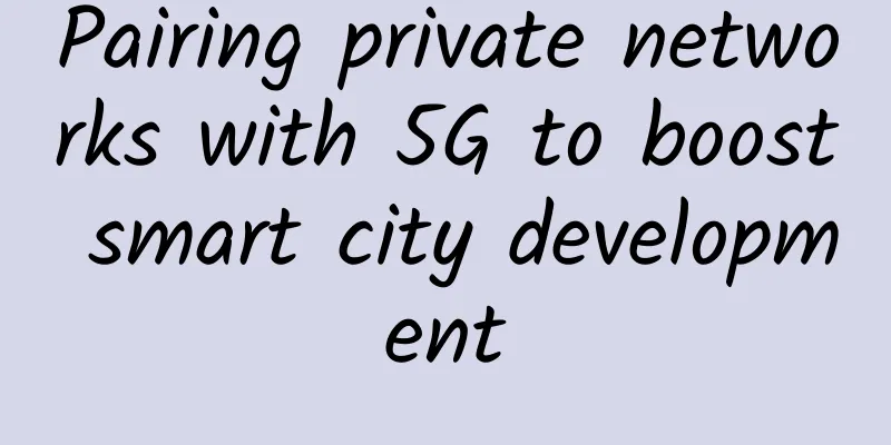 Pairing private networks with 5G to boost smart city development