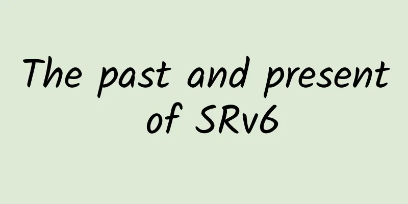 The past and present of SRv6