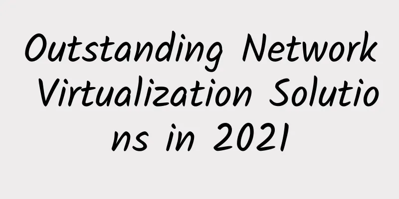 Outstanding Network Virtualization Solutions in 2021