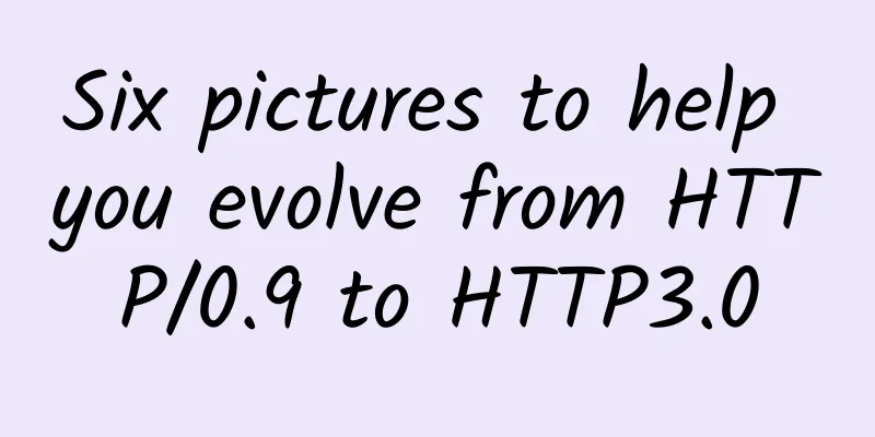 Six pictures to help you evolve from HTTP/0.9 to HTTP3.0