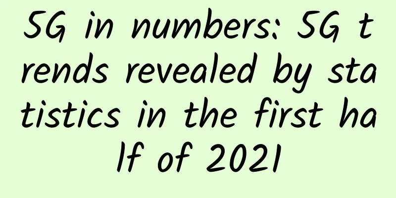 5G in numbers: 5G trends revealed by statistics in the first half of 2021
