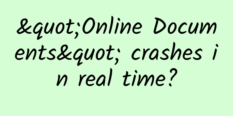 "Online Documents" crashes in real time?