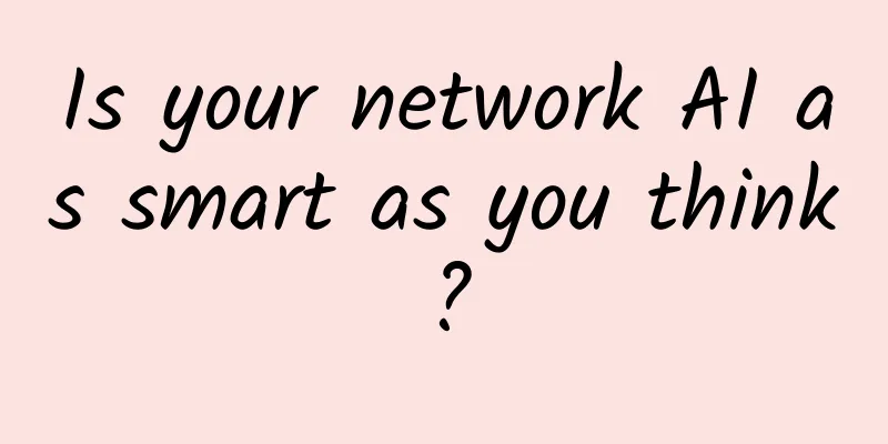 Is your network AI as smart as you think?