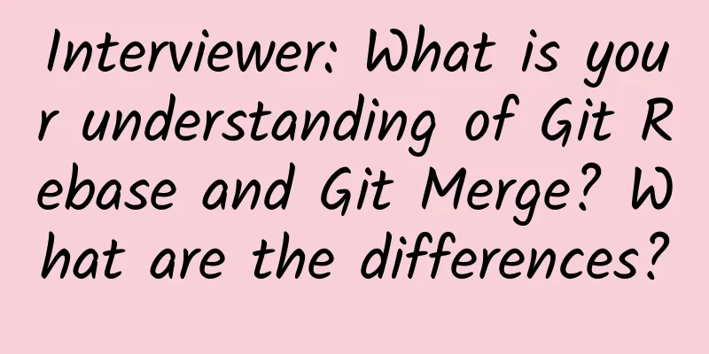 Interviewer: What is your understanding of Git Rebase and Git Merge? What are the differences?