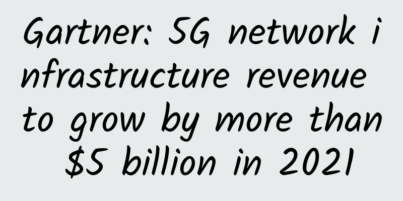 Gartner: 5G network infrastructure revenue to grow by more than $5 billion in 2021